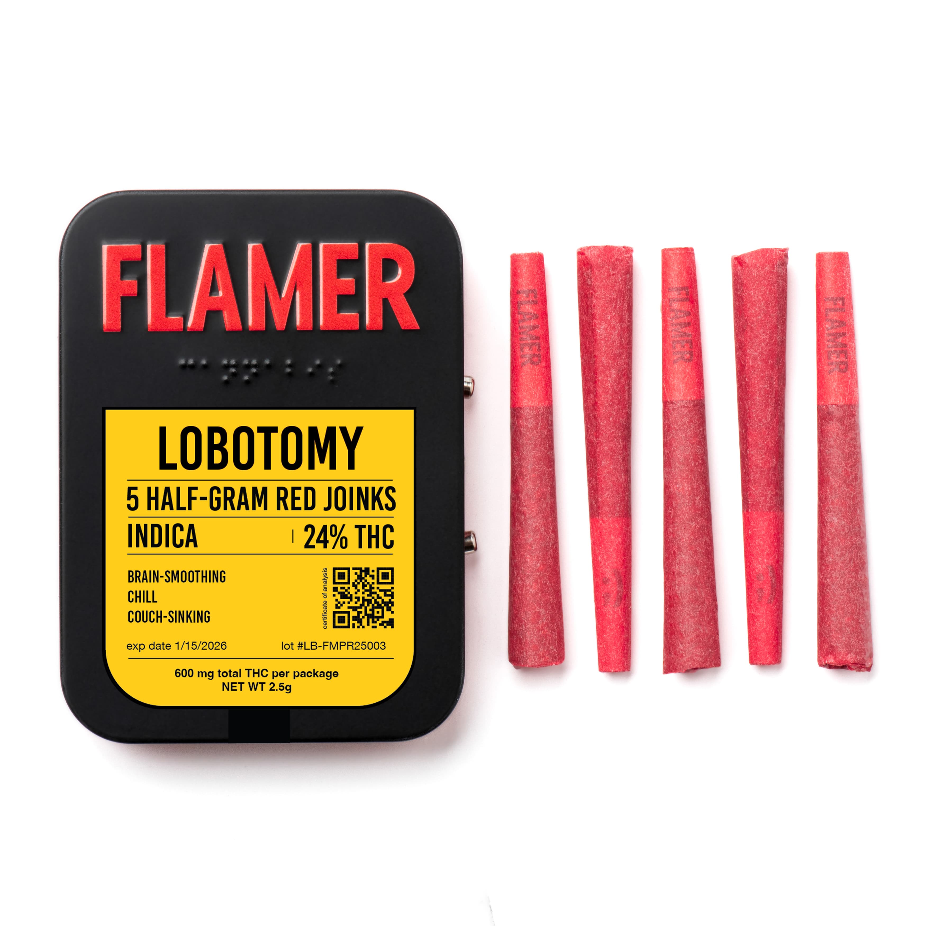 Flamer LOBOTOMY 5 Pack (2.5G)
