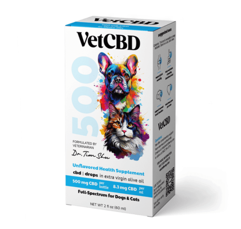 VetCBD 500mg CBD Tincture | Full Spectrum