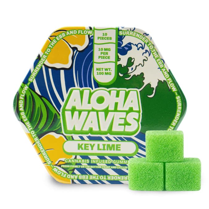 Aloha Waves Key Lime | Gummies | 100mg