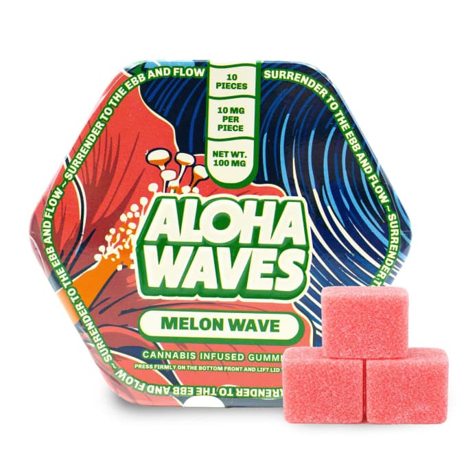 Aloha Waves Melon Wave | Gummies | 100mg