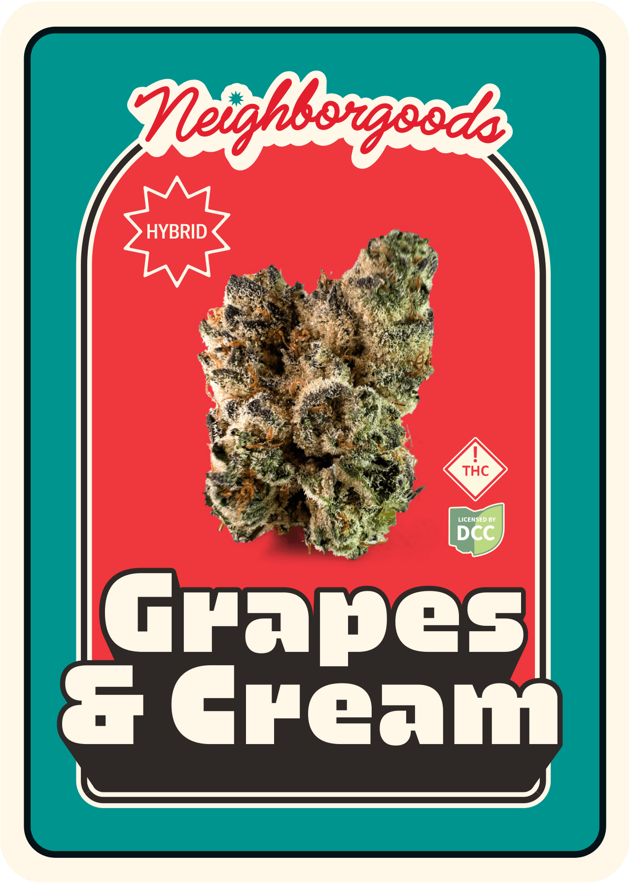 Neighborgoods Grapes and Cream | Flower | Hybrid | [2.83g]