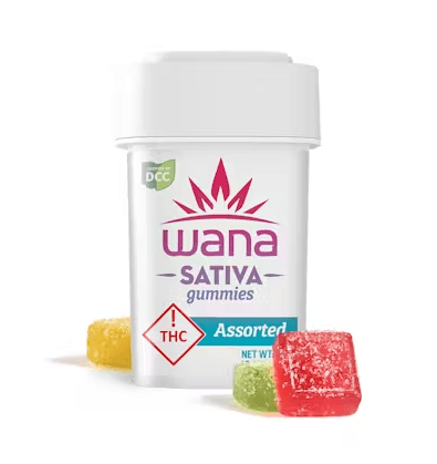 Wana Assorted Sativa Gummies (100mg)