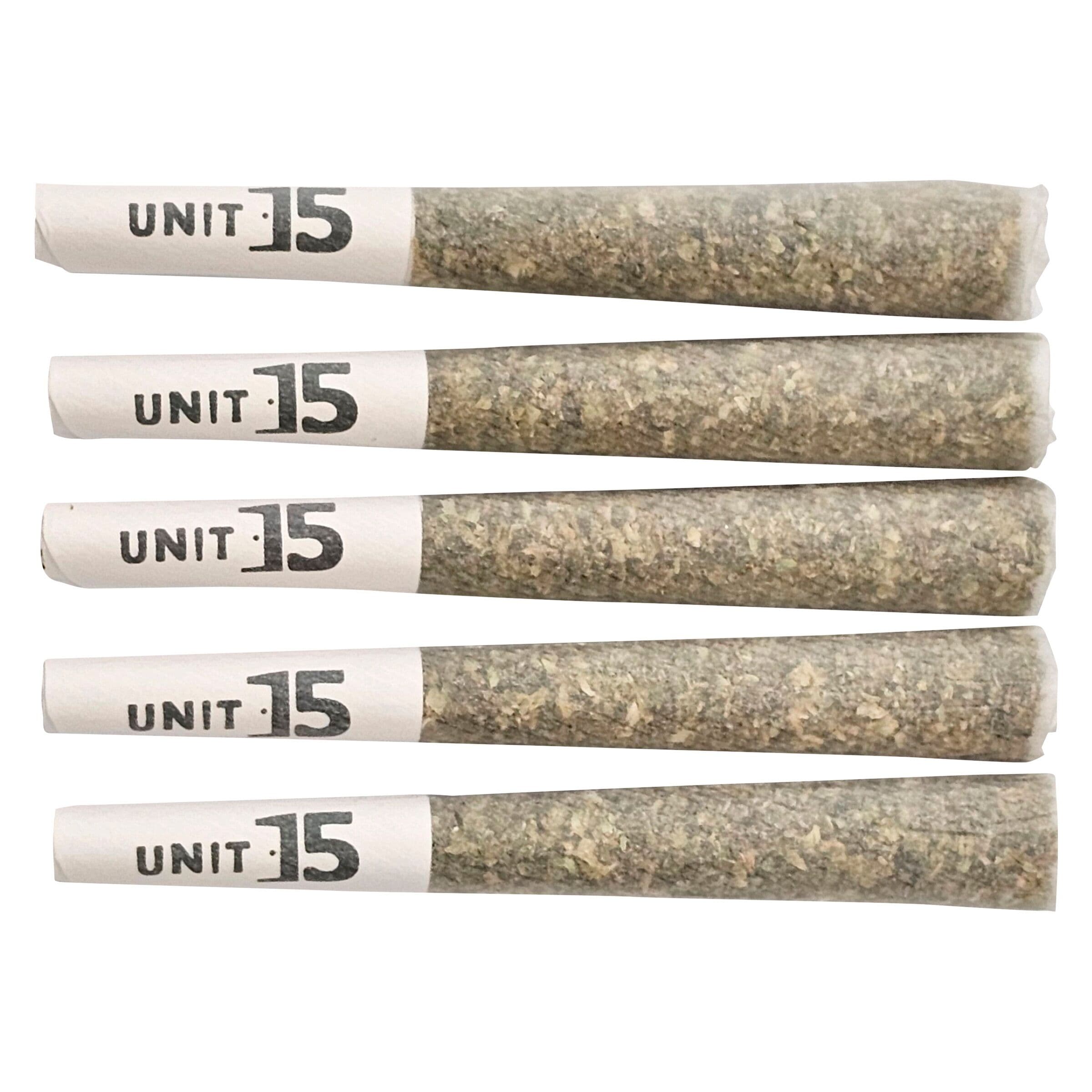 Unit 15 Scarborough Selects Pre-Roll - Hybrid - 5x0.5g
