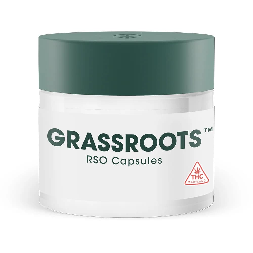 Grassroots Raspberry Par RSO Capsules
