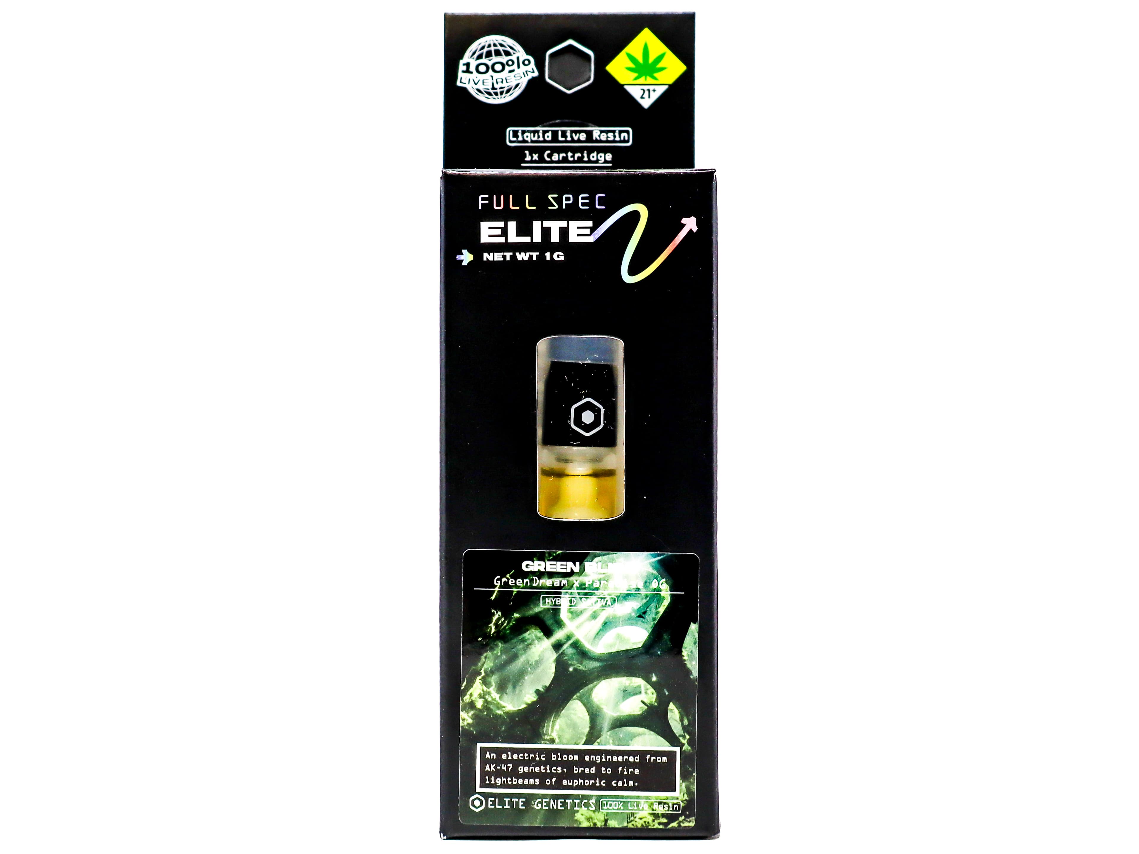 Full Spec Elite WRX Green Bliss Live Resin Cart 8708204663