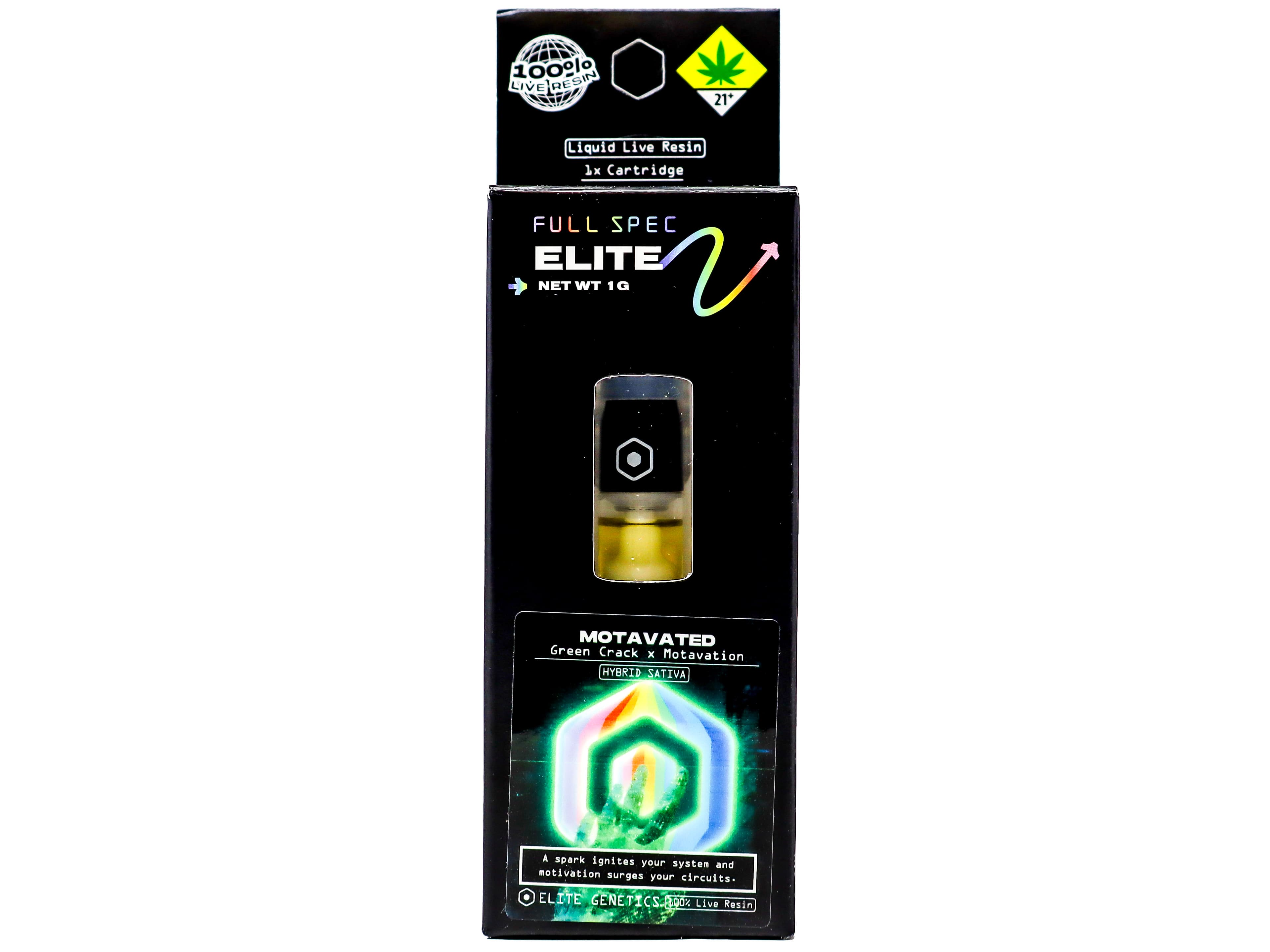 Full Spec Elite WRX MOTAvated Live Resin Cart 5666365712
