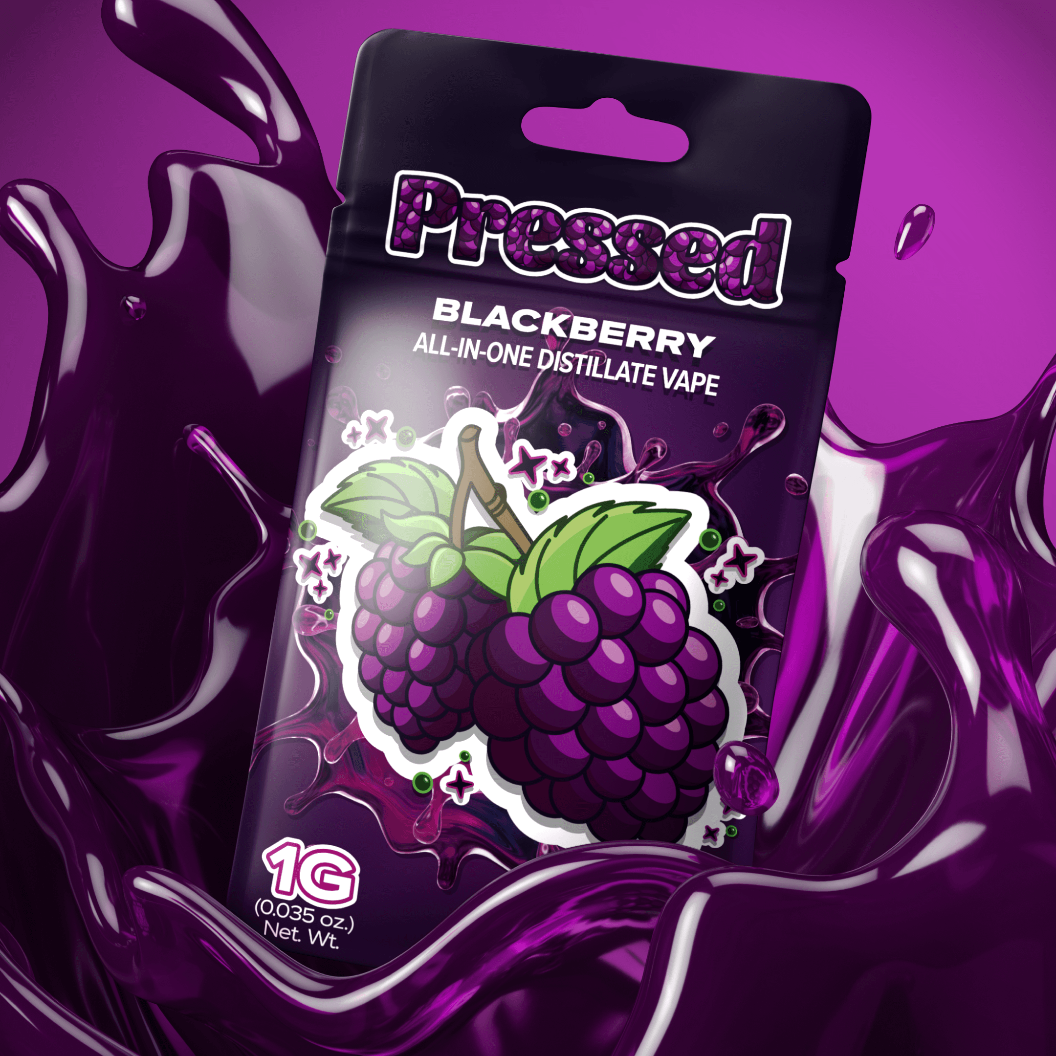 Pressed Blackberry [1000mg]