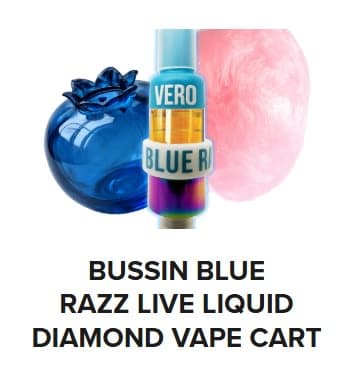 Dab Bods Bussin' Blue Razz 1g
