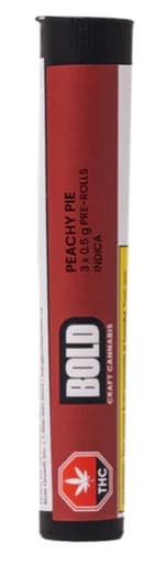 BOLD PEACHY PIE PRE-ROLLS - 1.5