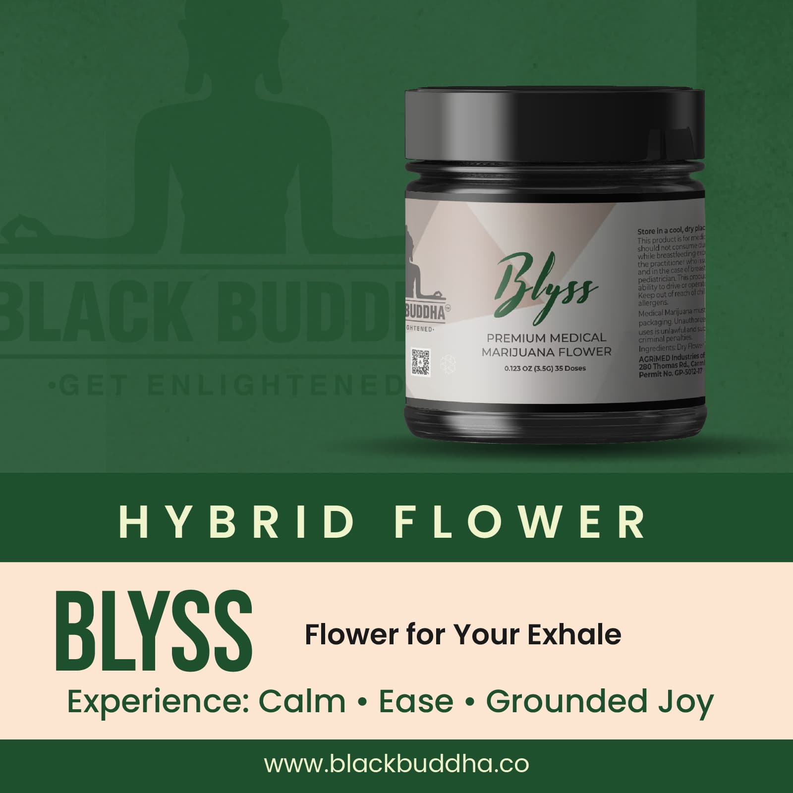 Black Buddha Cannabis Blyss Flower