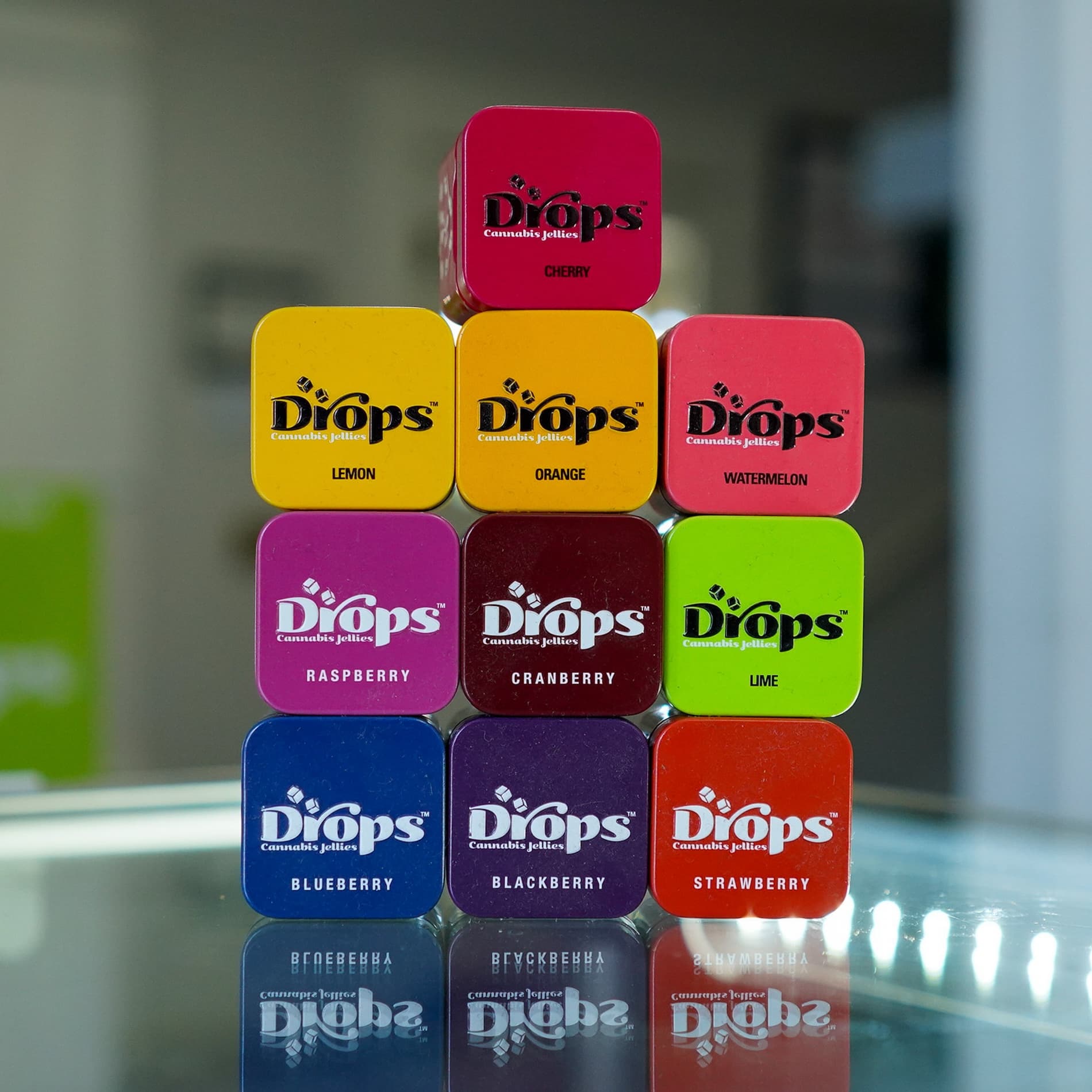 Drops Cannabis Jellies | Raspberry