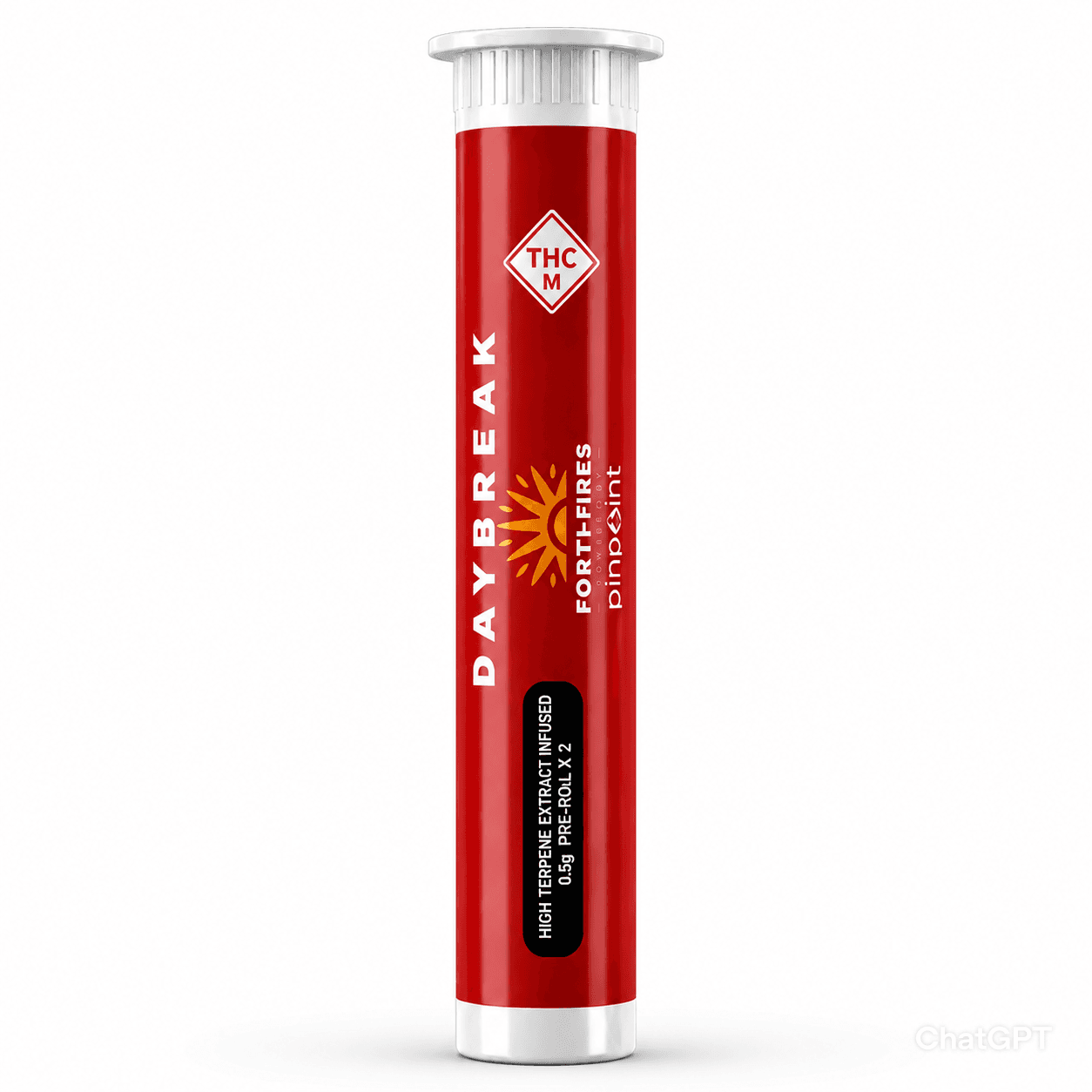 Daybreak Cannabis Strawberry Pie | HTE-Infused Pre-Roll Pack (2ct)