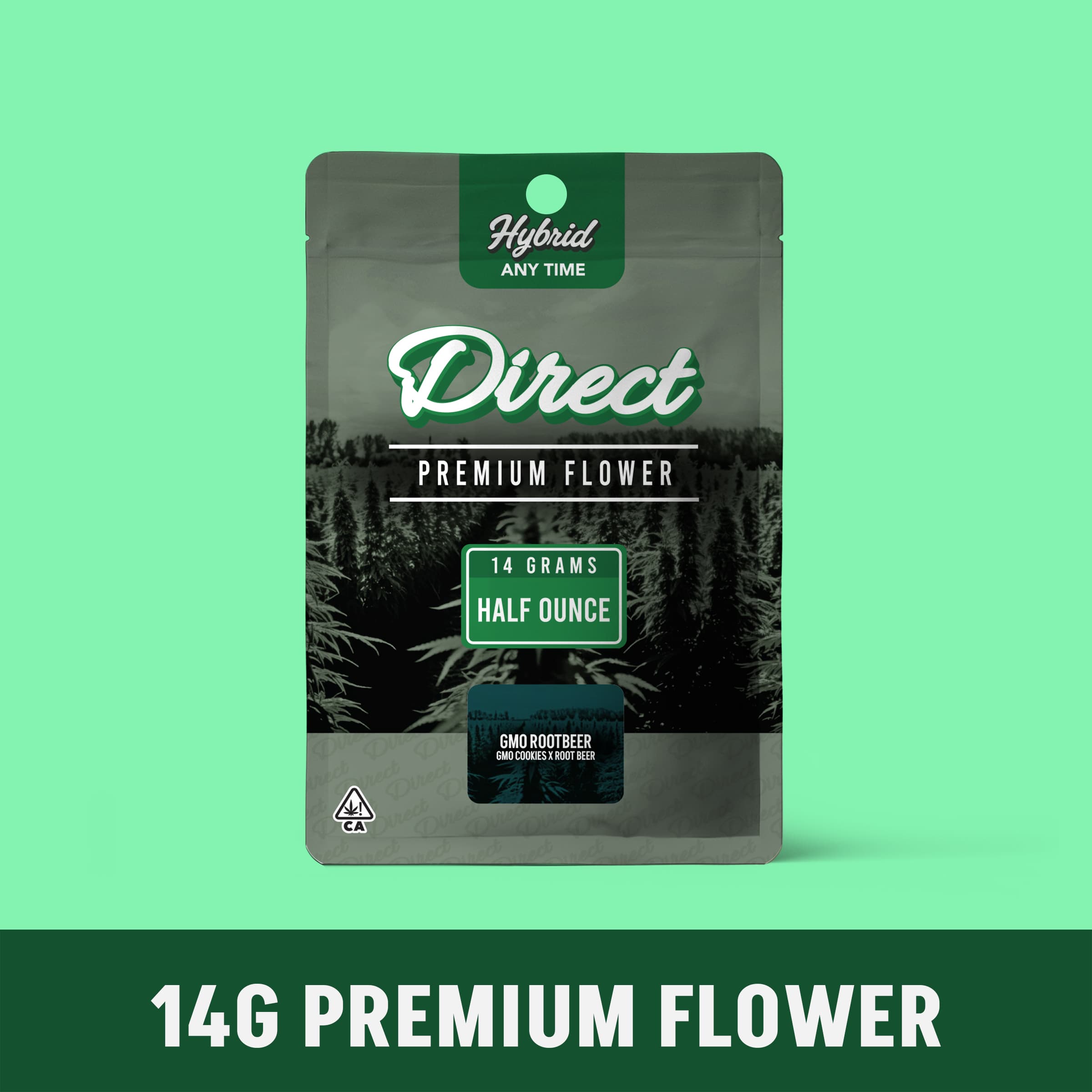 Direct GMO Rootbeer (Hybrid) Flower (14g)