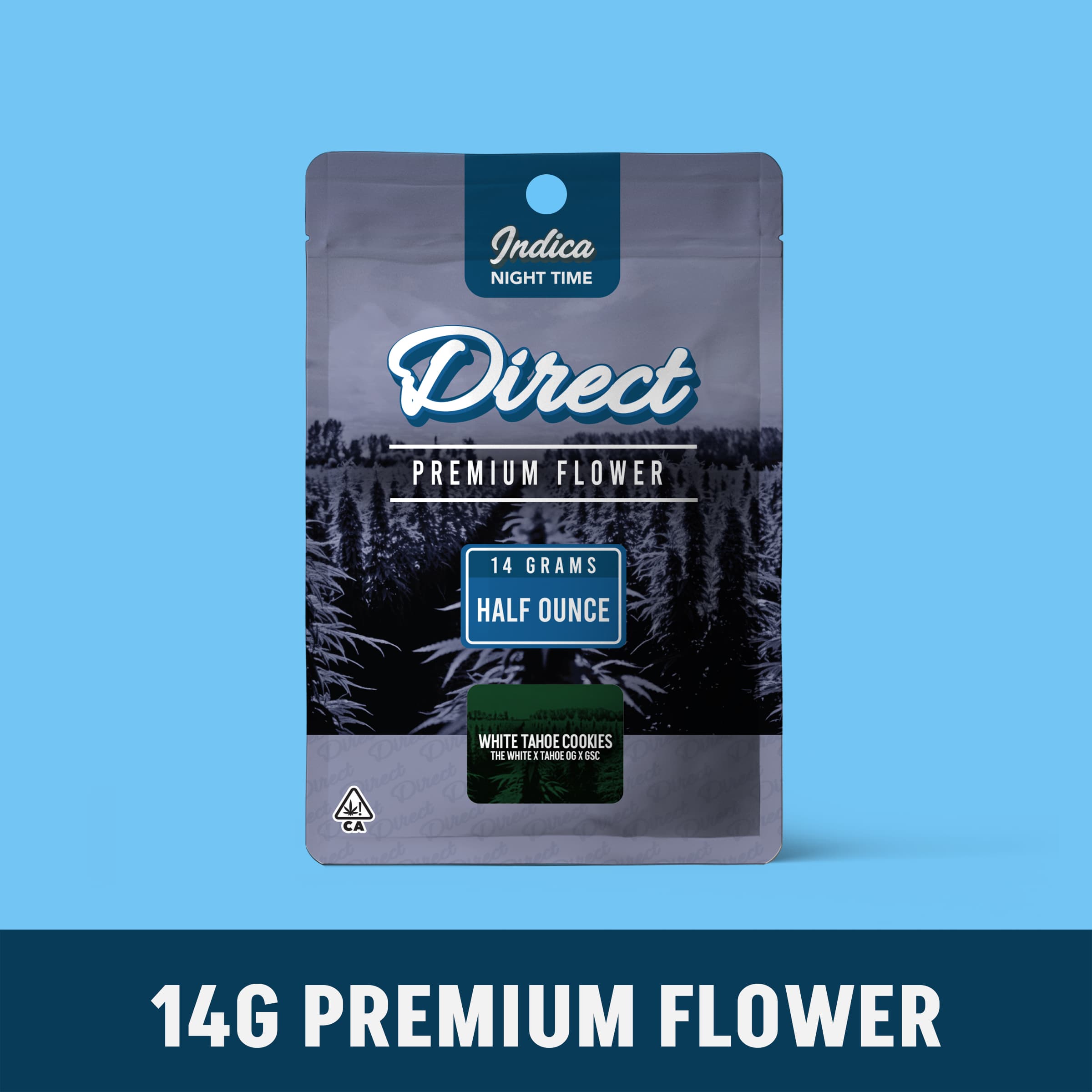 Direct White Tahoe Cookies (Indica) Flower 14g