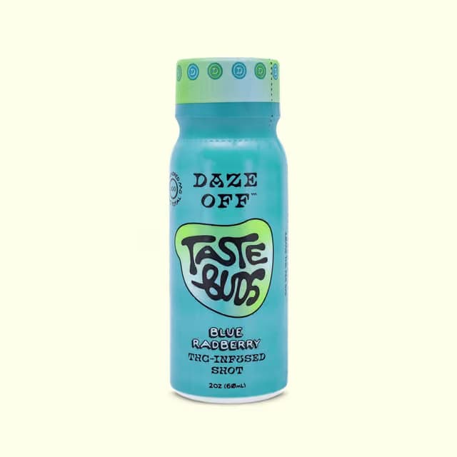 Daze Off Taste Buds Shot - Blue Radberry 100mg