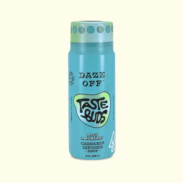 Daze Off BLUE RADBERRY 100MG 2OZ INFUSED SHOT Beverages