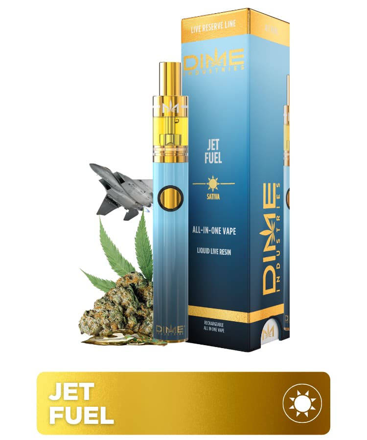 DIME Jet Fuel | Hybrid | Live Reserve Line | 1G Disposable Vape