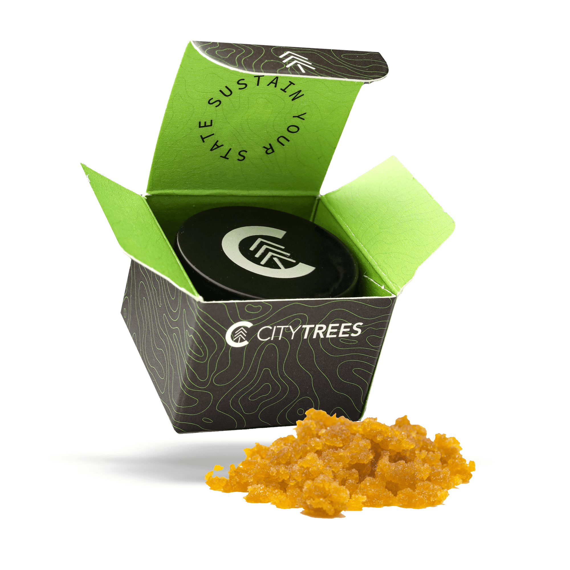 City Trees City Trees Garlic Grape (H) Cured Resin Sugar 1g