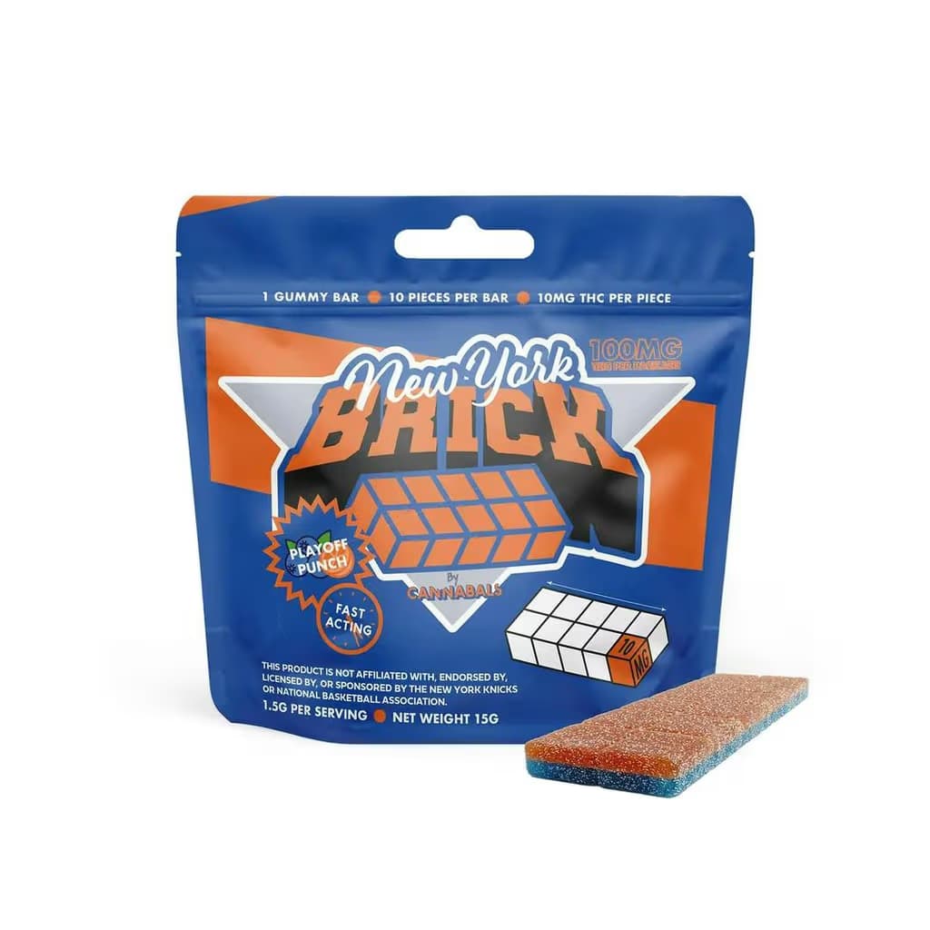 Cannabals Playoff Punch | Gummies Brick | 100mg 1pk
