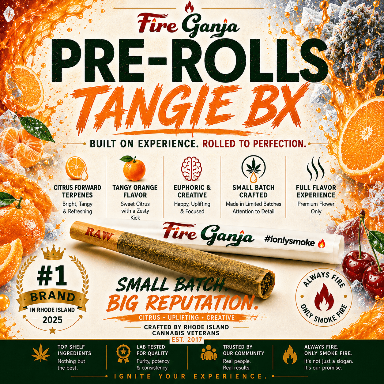 Fire Ganja Tangie BX | 1g
