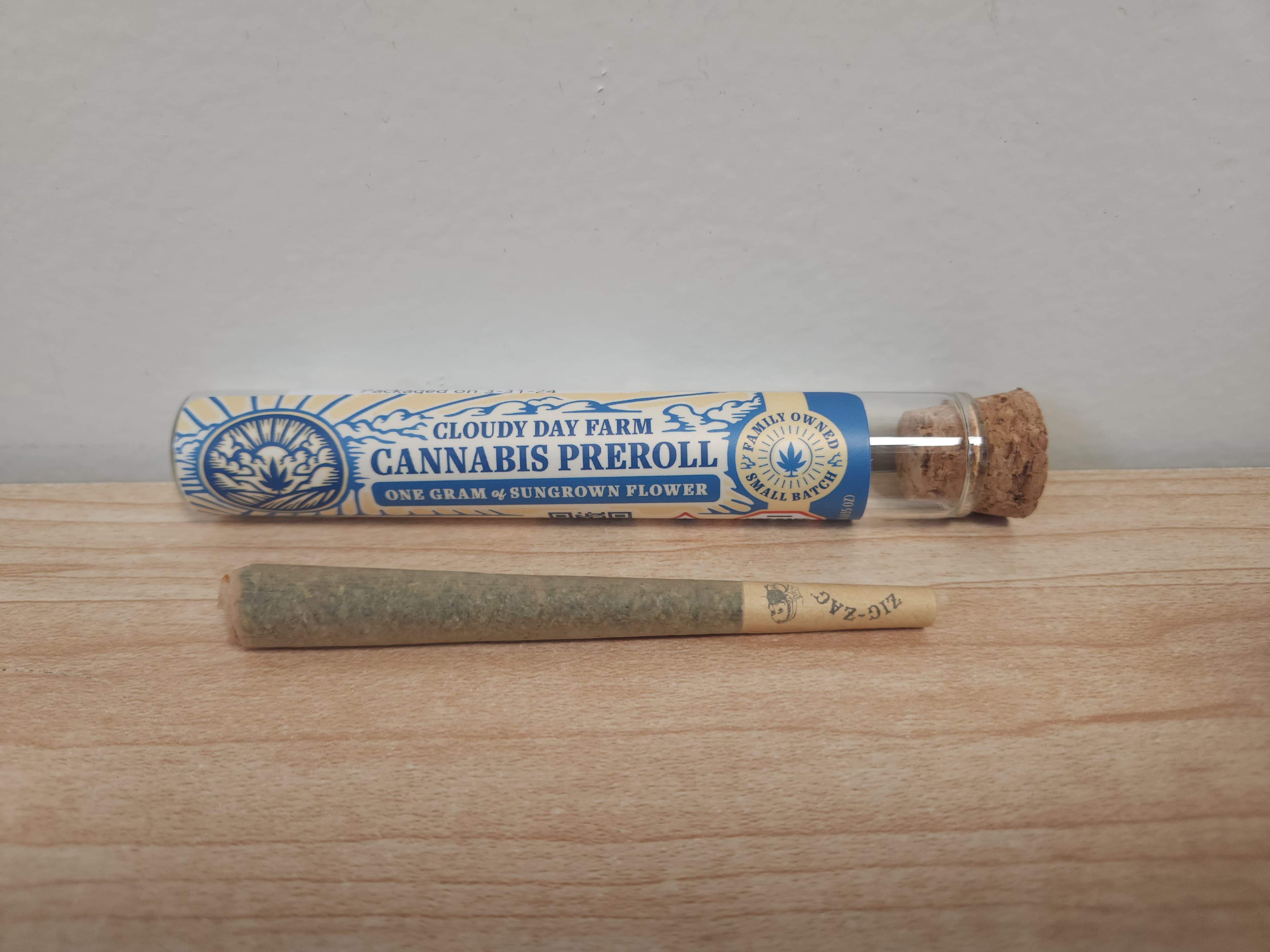 Cloudy Day Farm Golden Sands Preroll | Prepack Preroll