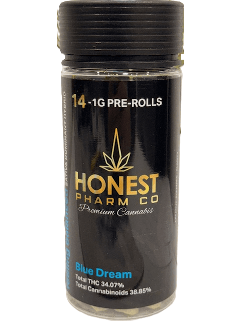 Honest Pharm Co Honest Pharms Blue Dream 14ct Pre-Rolls