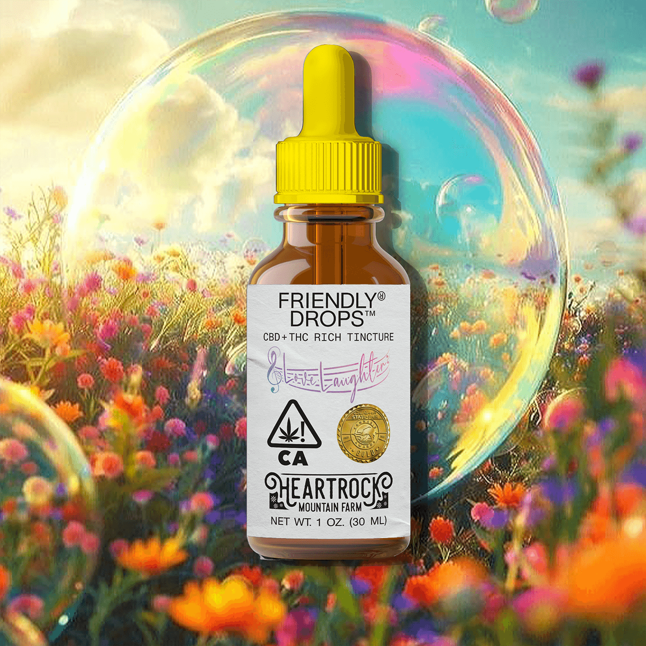 Friendly Brand Love Laughter [1oz] (1000mg)