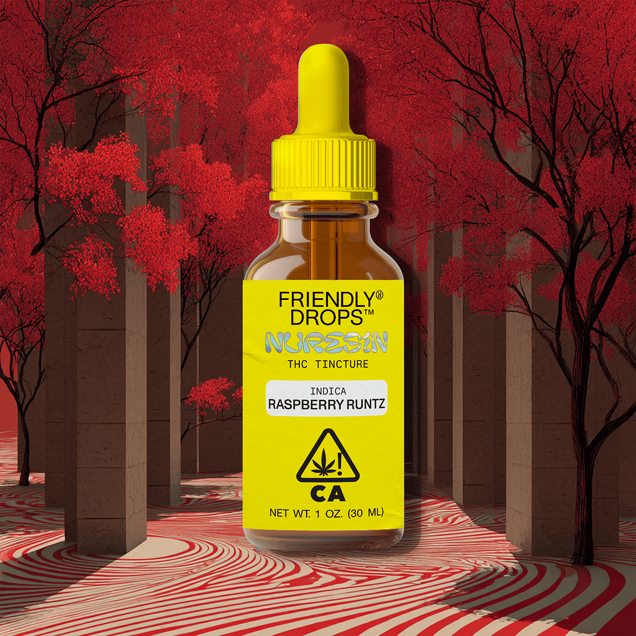 Friendly Brand Raspberry Runtz [1oz] (1000mg)
