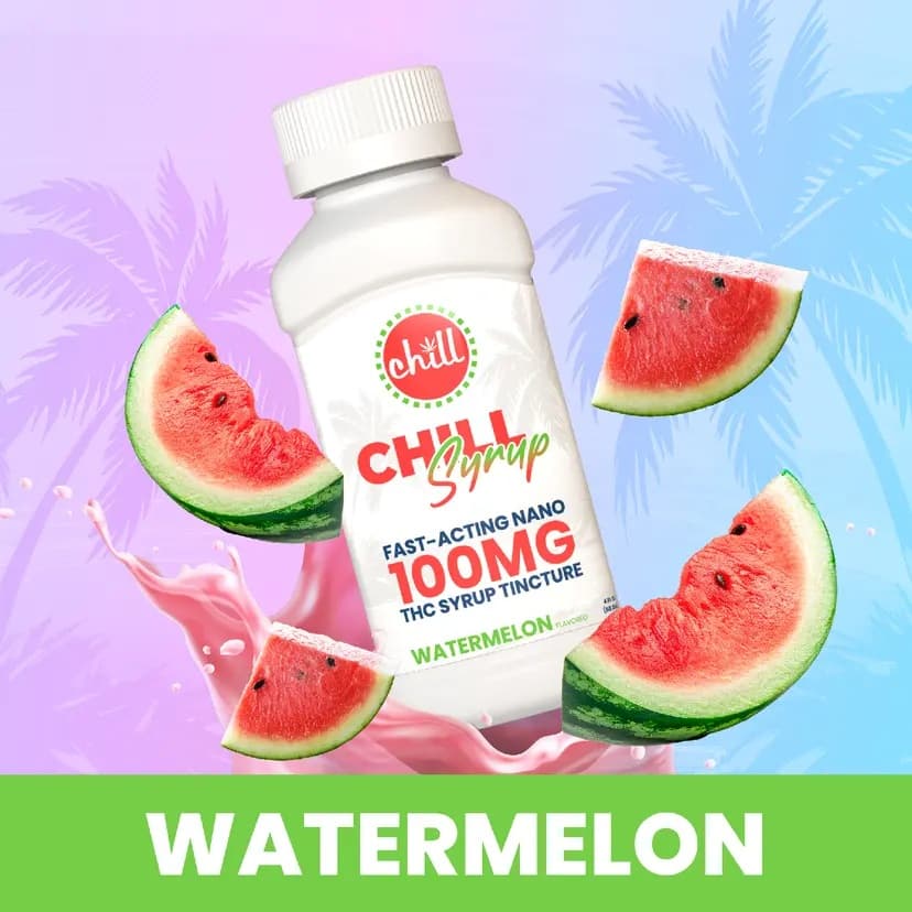 Chill Watermelon Syrup Tincture | 100mg