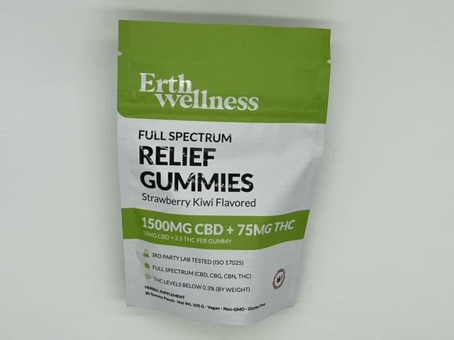 Erth Wellness Relief Gummies | 30 pack
