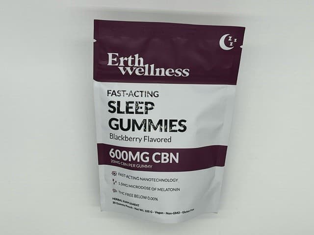 Erth Wellness Sleep Fast-Acting Gummies | 30 pack