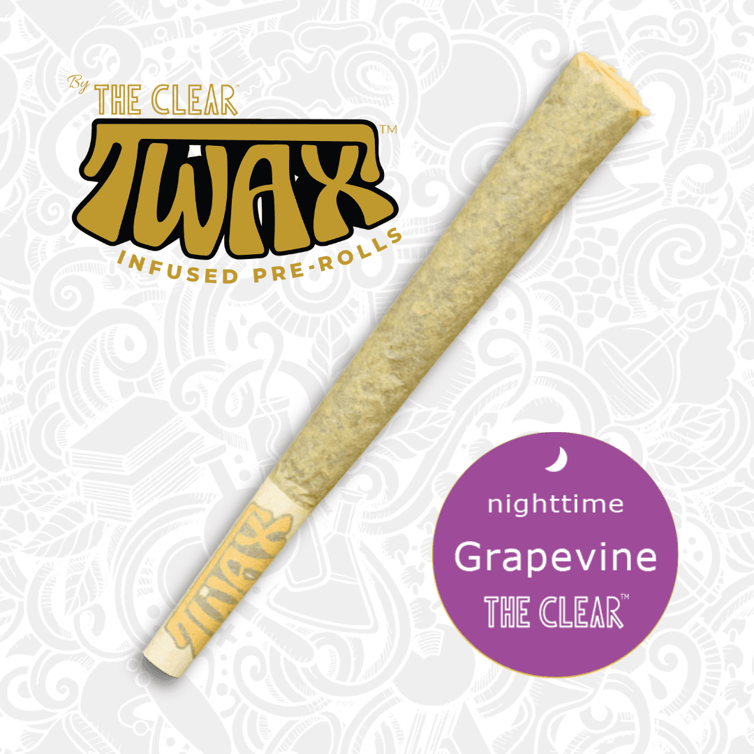 The CLEAR TWAX Grapevine Infused PreRoll | 1g
