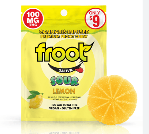 Froot Sour Lemon - Single (100mg)
