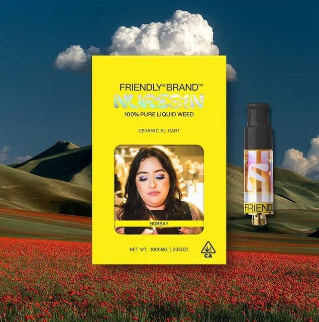 Friendly Brand Bombay | 1g Live NURESIN Cartridge