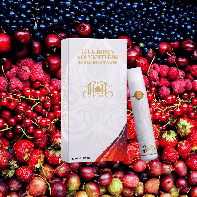 HEAVY HITTERS Crash Berries | Live Rosin Disposable