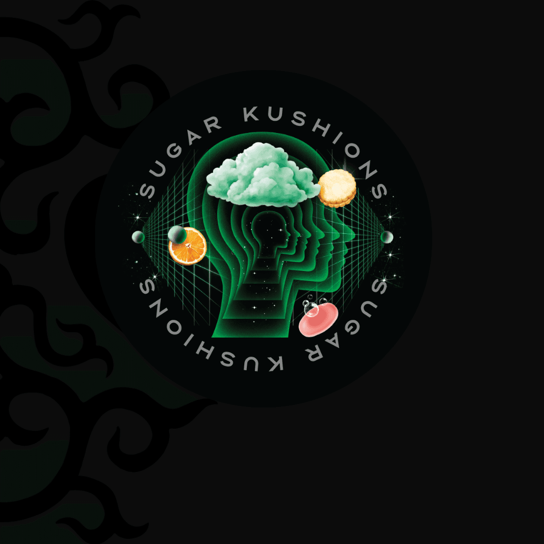 Dark Heart Sugar Kushions