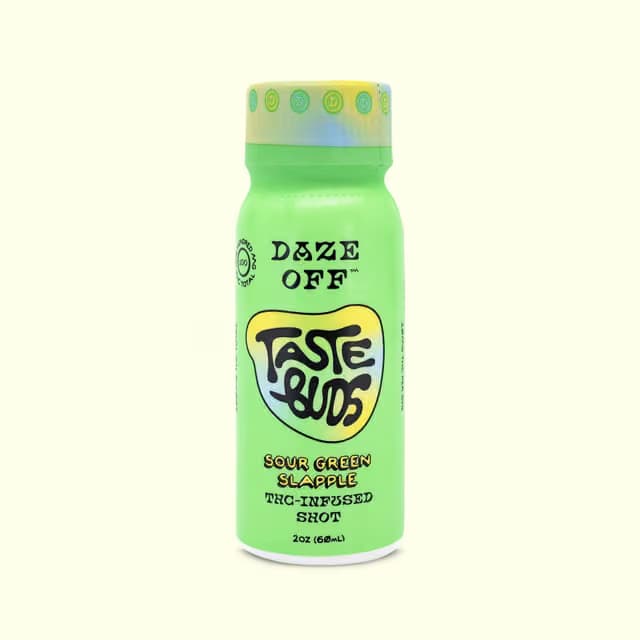 Daze Off SOUR GREEN SLAPPLE 2OZ 100MG SHOT