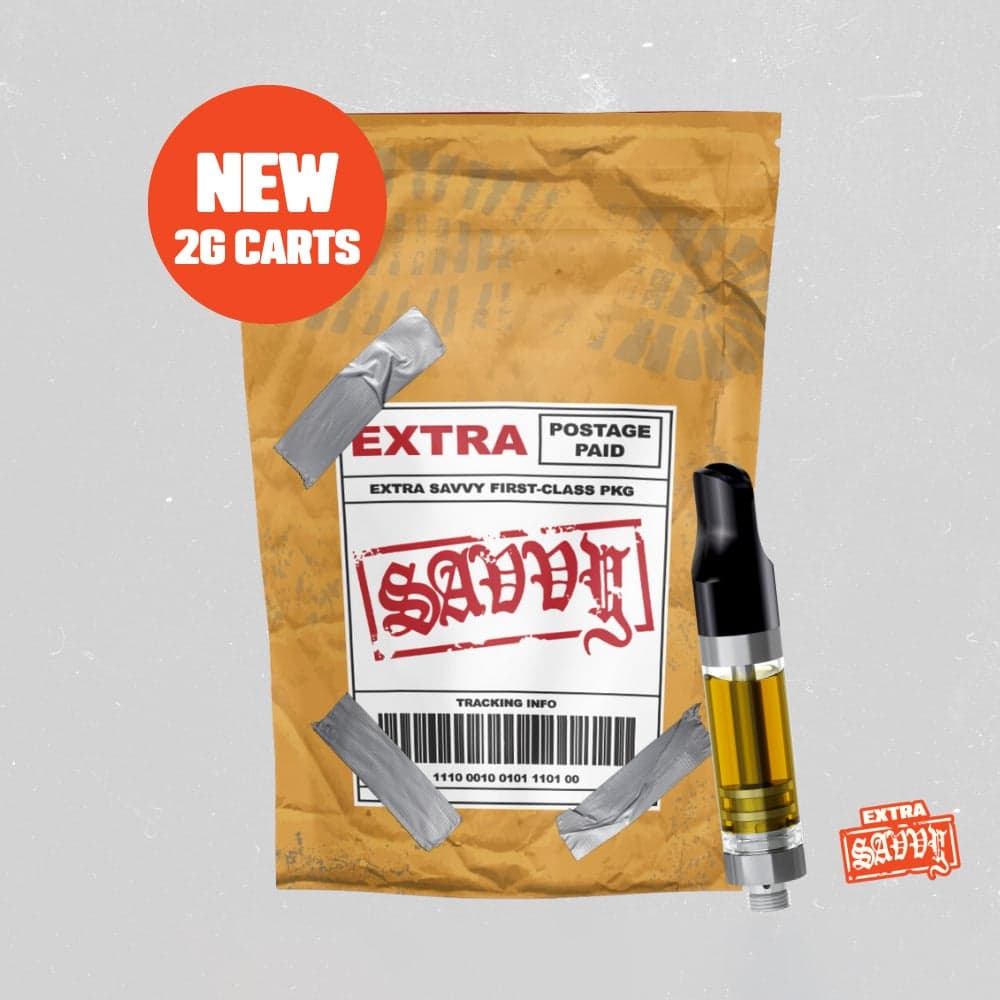 Extra Savvy White Widow | 2g | Vape | Extra Savvy