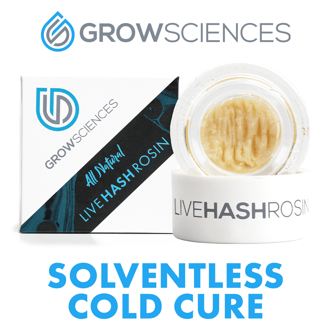 Grow Sciences Rosin Sherbanger 22 x Permanent Marker 3 Live Hash Rosin Cold Cure