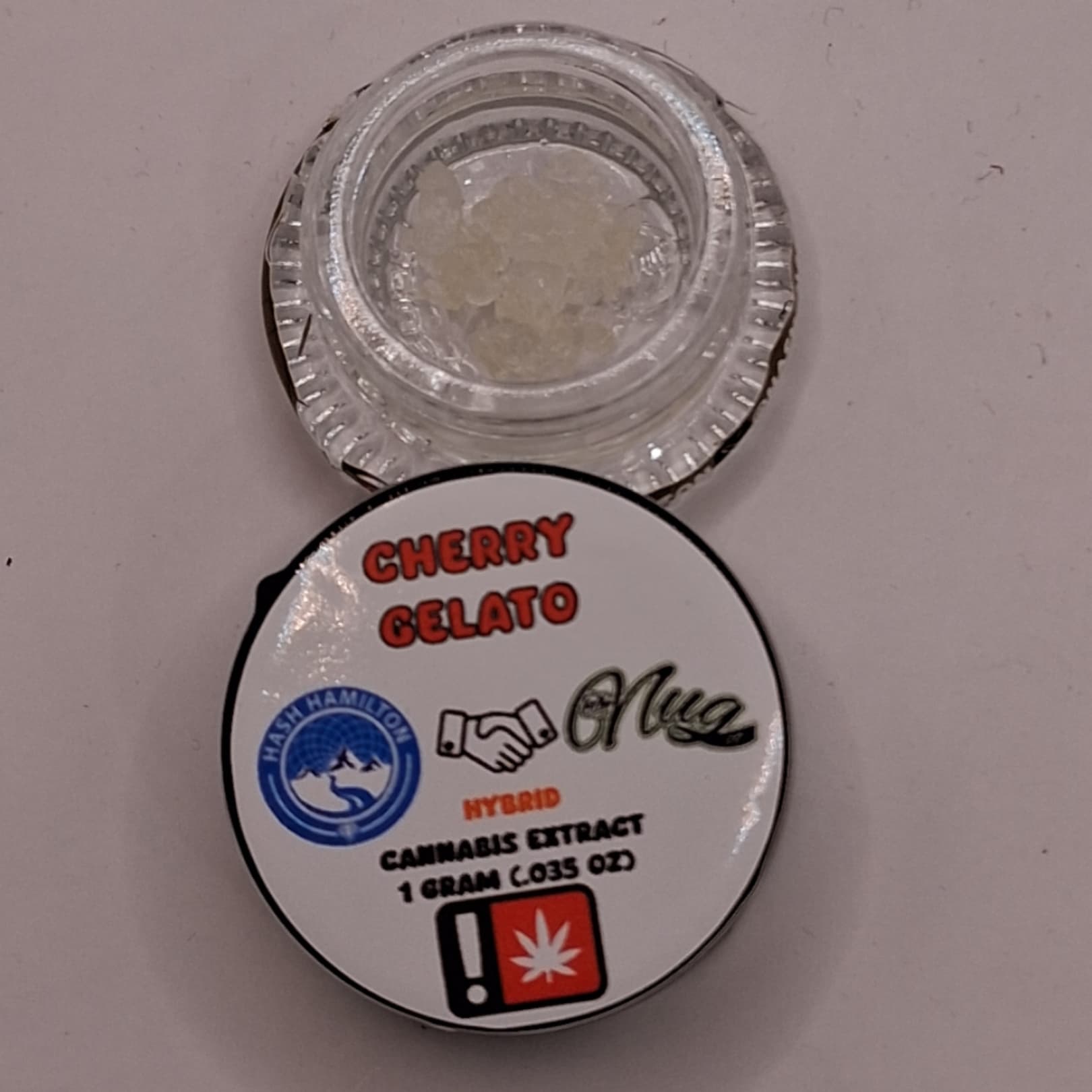 Hash Hamilton Extracts Cherry Tree Diamonds Dab (Hash Hamilton)