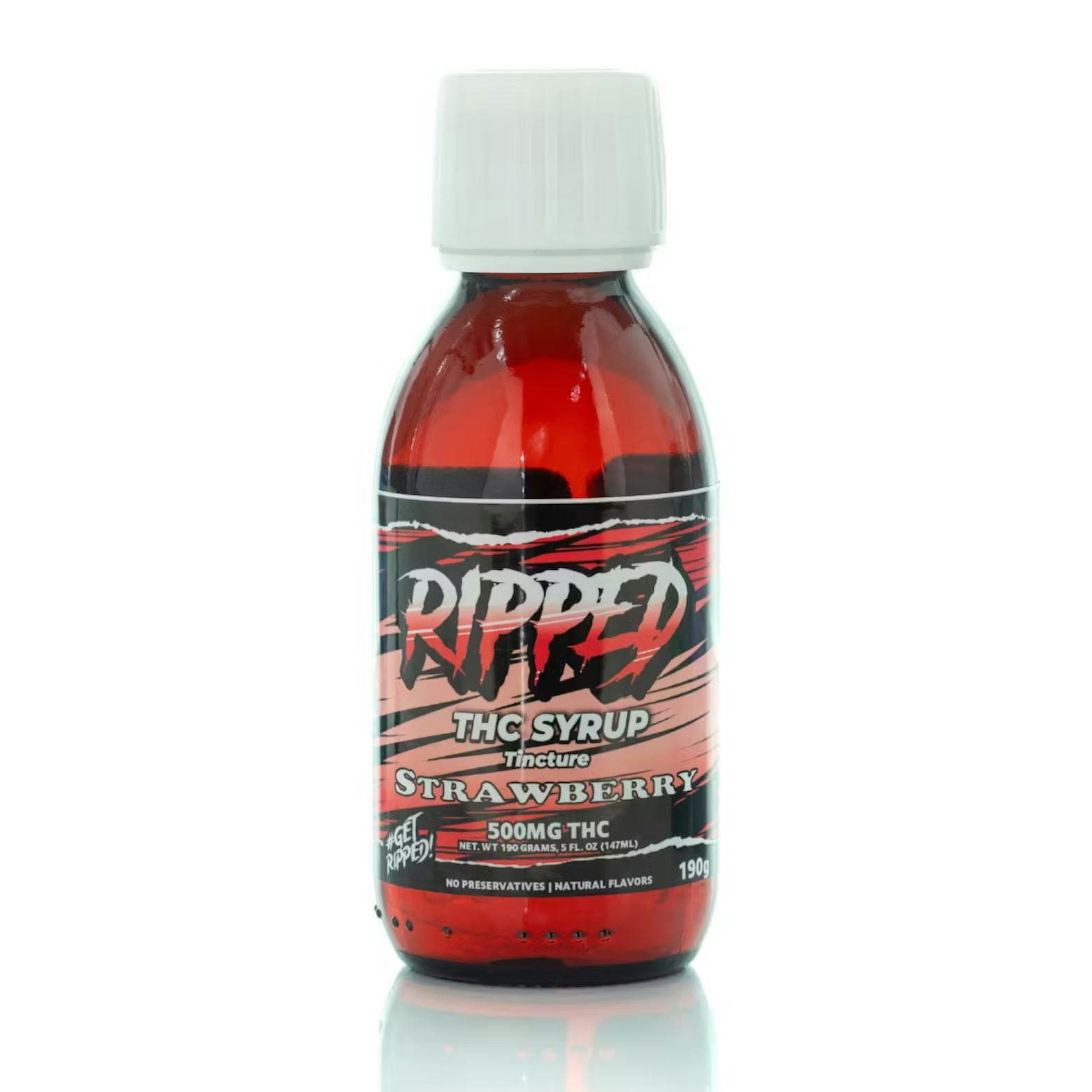 Ripped Syrup Strawberry Tincture