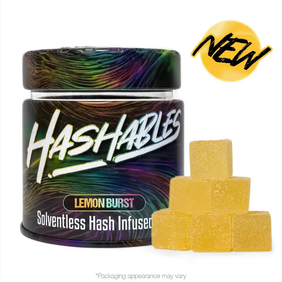 Hashables Lemon Burst Gummies | 100mg/20pc