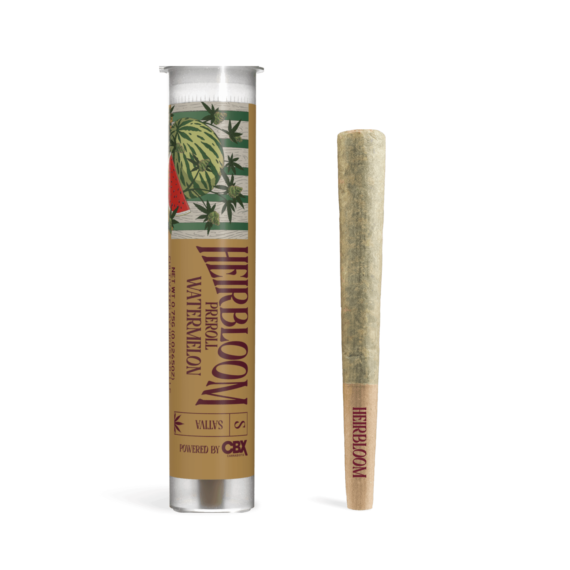Heirbloom Heirbloom Preroll - Watermelon .75g