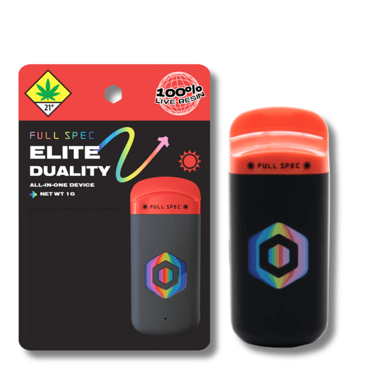 Full Spec Dirty Girl Live Resin Duality Disposable (Full Spec)