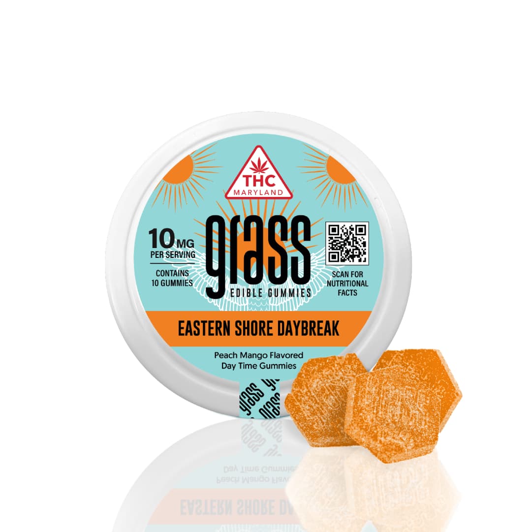 grass Eastern Shore Daybreak Gummies 2:1 THCV:THC [10pk] (200mg THCV/100mg THC)
