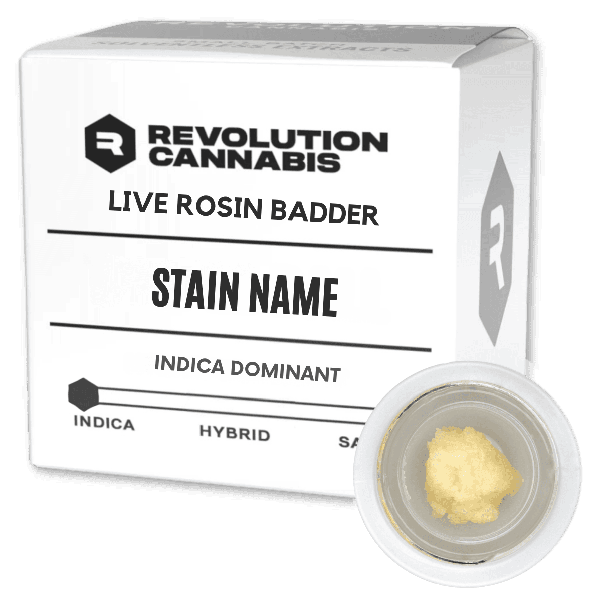 Revolution Revolution Peach Crescendo Live Rosin Badder 1g