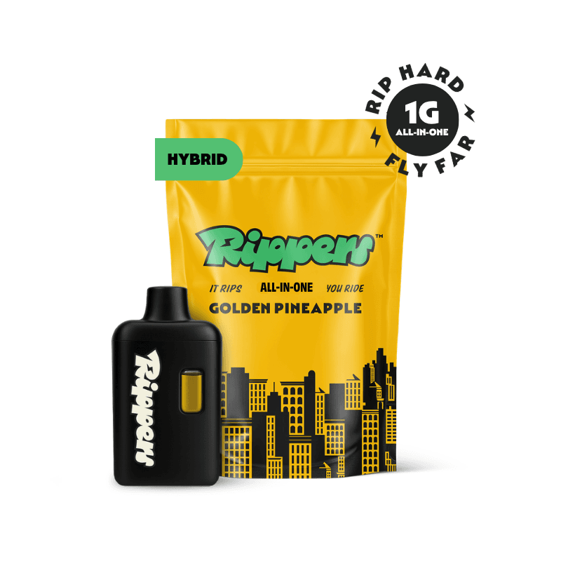 Rippers Golden Pineapple - 1g Vape