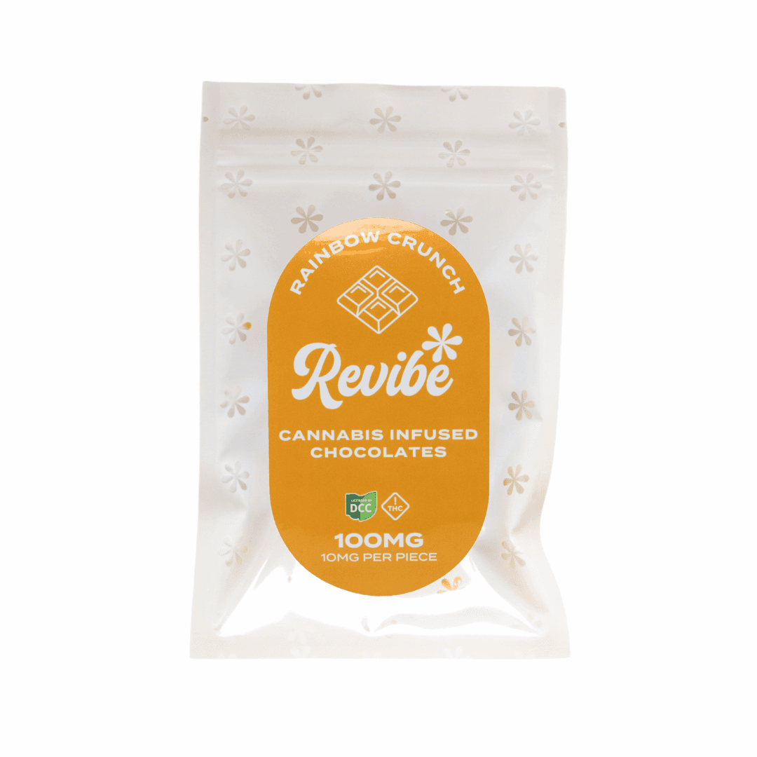 Revibe Rainbow Crunch White Chocolate 10pk