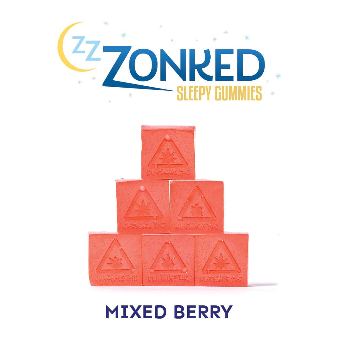Zzzonked Sleepy Mixed Berry | Gummies | 20pk