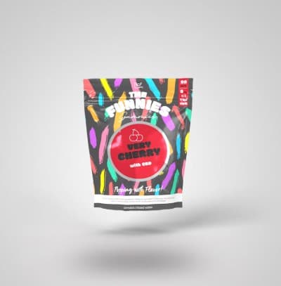 The Funnies Gummies THE FUNNIES Gummies 100mg: Very Cherry 1:1 THC:CBD 20pc